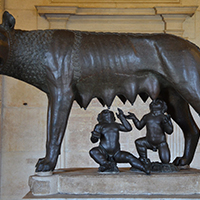 musei capitolini - la lupa