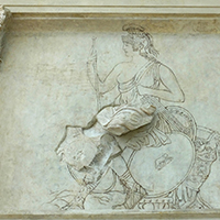 ara pacis - dea roma