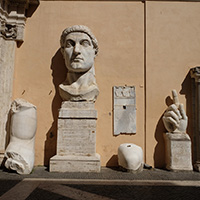 musei capitolini - stanza costantino