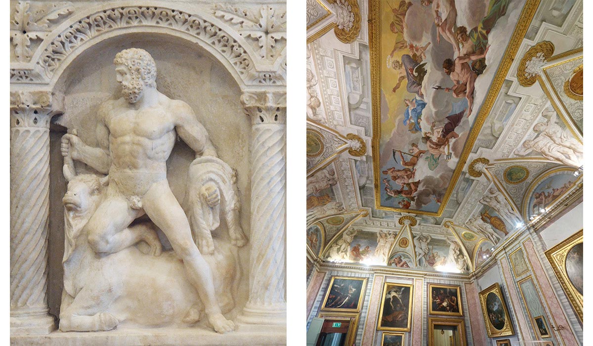 Bassorilievo romano| Sala Galleria Borghese